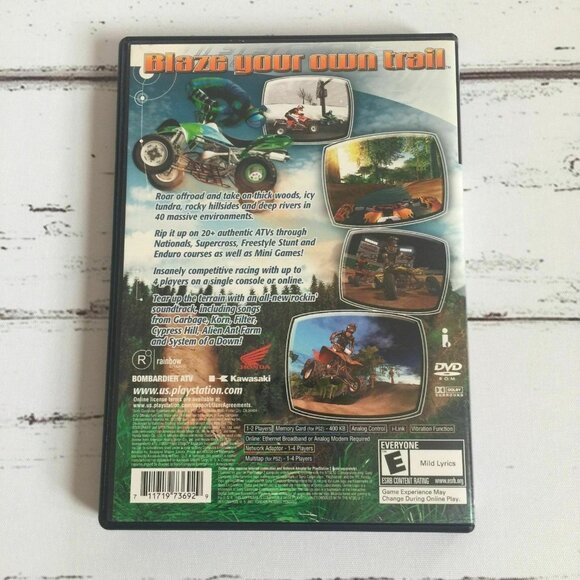 ATV Offroad Fury 2 Sony PlayStation 2 PS2 Video Game Tested And Works - Picture 2 of 7